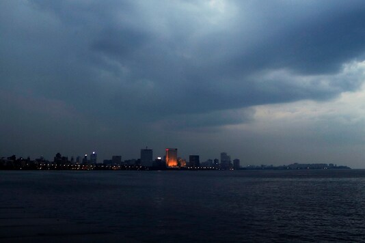Rain clouds fill the sky on the Arabian Sea coast in Mumbai. (Representational Image: AP)