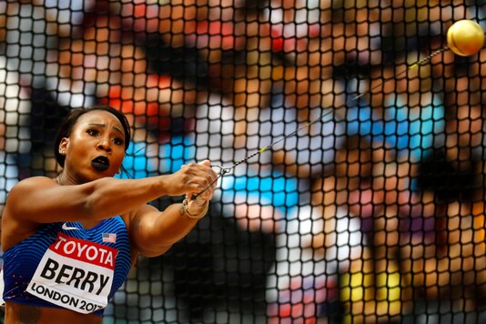 Gwen Berry (Photo Credit: Reuters)