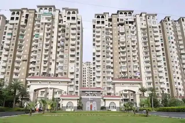 File image of building constructed by the Amrapali Group.