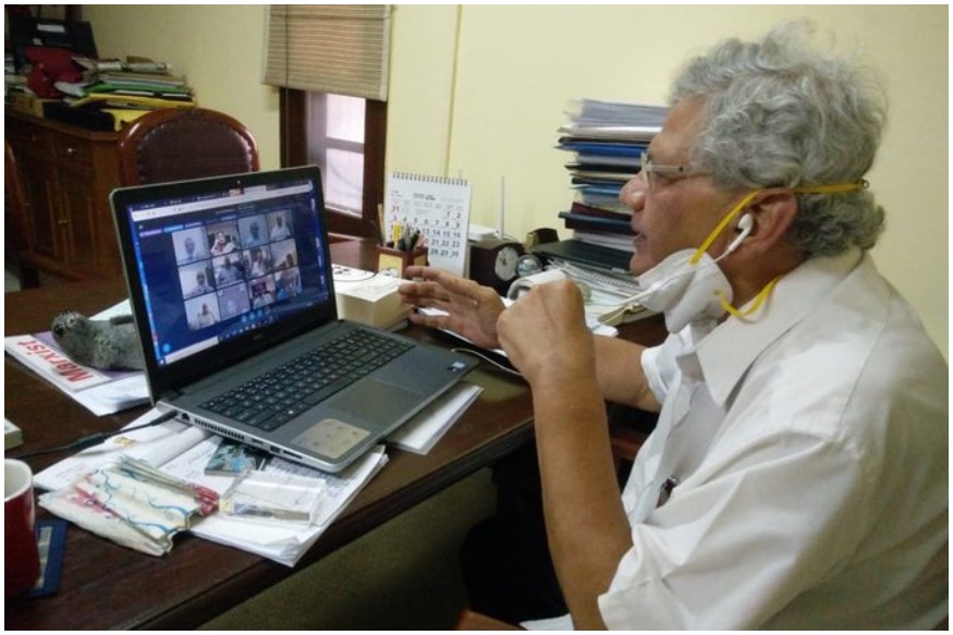 Coronavirus Forced CPI(M), Party That Once Protested Against Computers ...