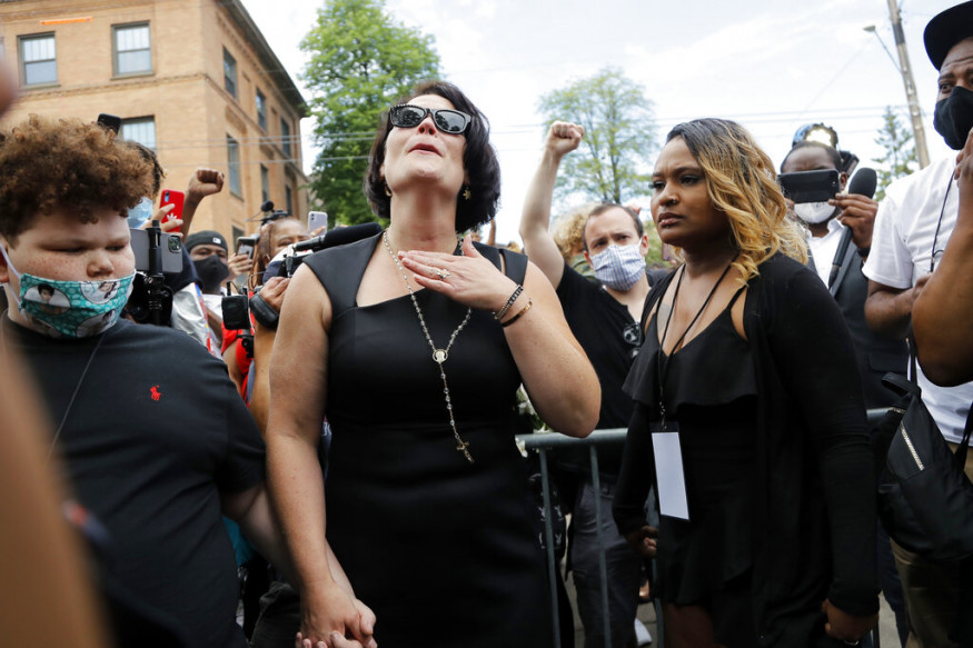 George Floyd Memorial Service In Minneapolis Photos Photogallery