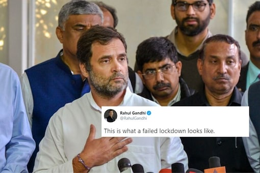 Rahul Gandhi's 'Failed Lockdown' Graph to Roast Modi Govt Backfires