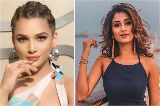 Naina Singh (L), Maera Mishra (R)