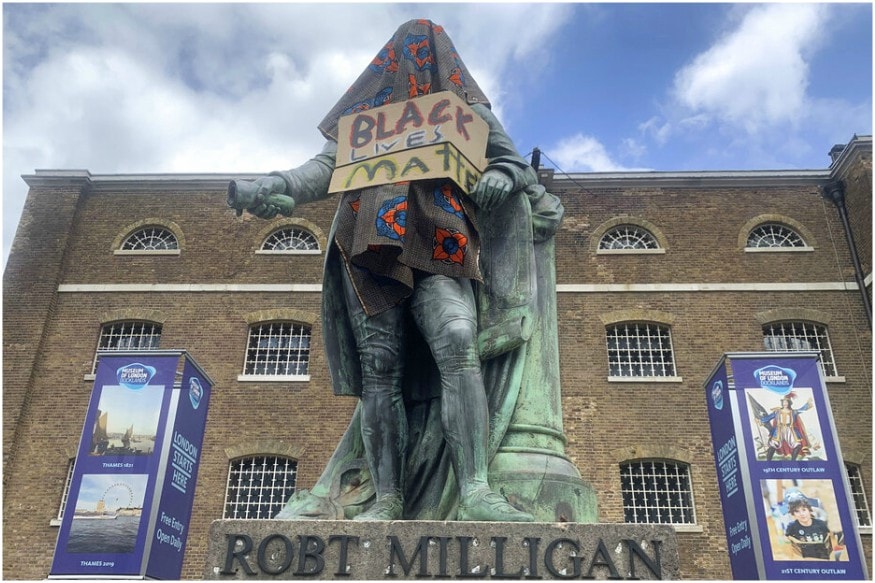Slave Trader Robert Milligan's Statue Removed From Outside London