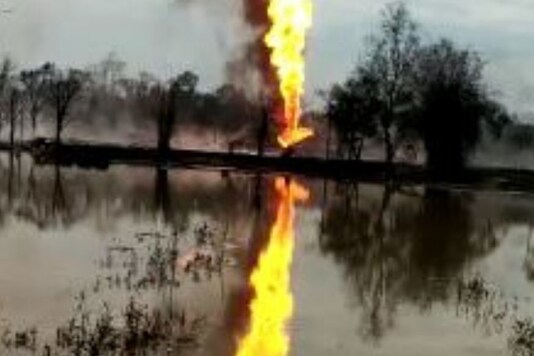 Image of the fire. (Source: NDRF)