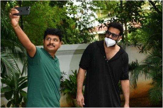Prabhas with Santosh Kumar J