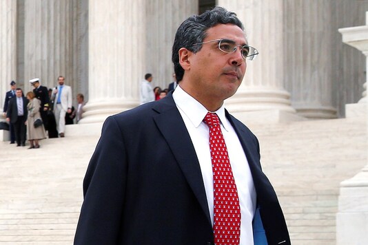 Noel Francisco departs the US Supreme Court in Washington. (Reuters)