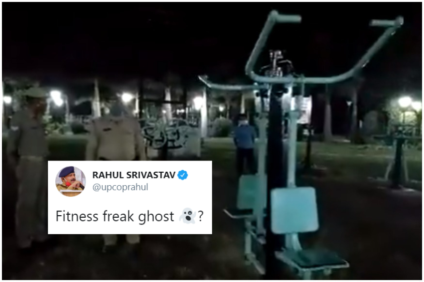 Fitness Freak Ghost From Haunted Jhansi Park Terrorises Netizens Up Police Calls It A Prank Fitness Freak Ghost From Haunted Jhansi Park Terrorises Netizens Up Police Calls It A Prank