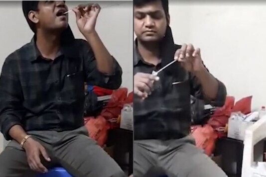 WATCH: Video of Lucknow Doctor Performing Covid-19 Swab Test on ...