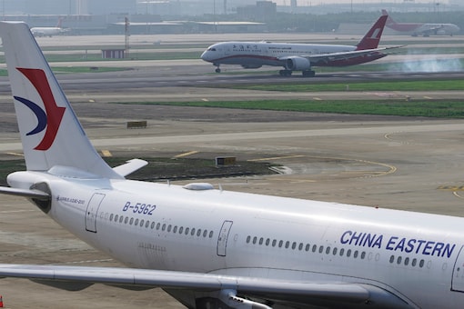 A China Eastern Airlines aircraft is seen in Hongqiao International Airport in Shanghai. (Image Source: Reuters)
