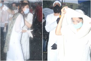 Bollywood Celebs at Sushant Singh Rajput's Funeral