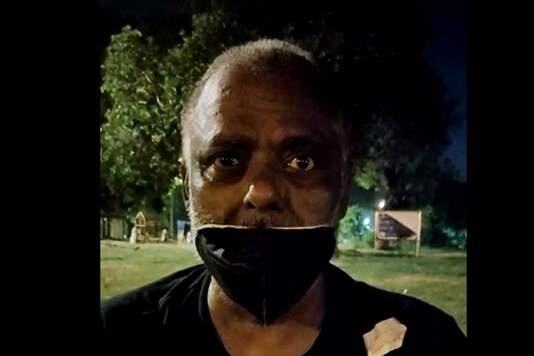 A still from the video recorded by retired NDMC official Surinder Kumar.