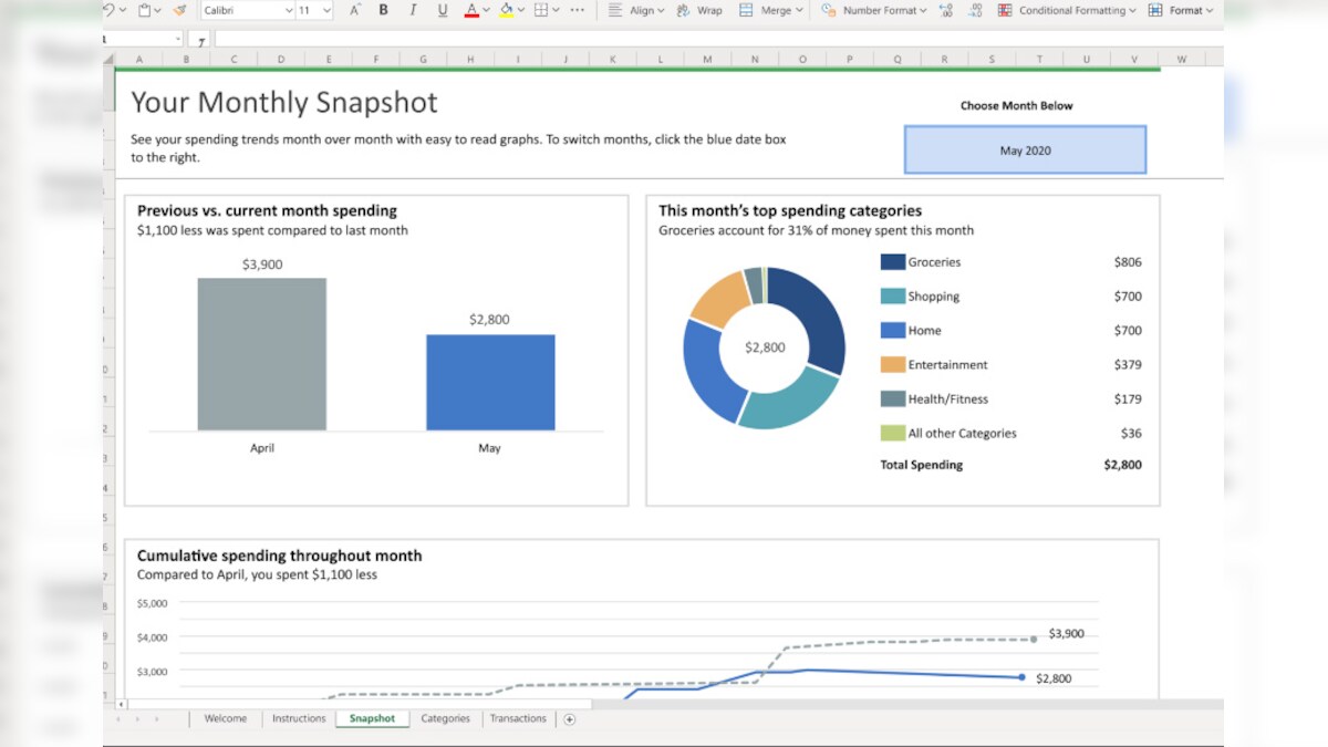 Microsoft money in excel wants to help you manage your finances news18