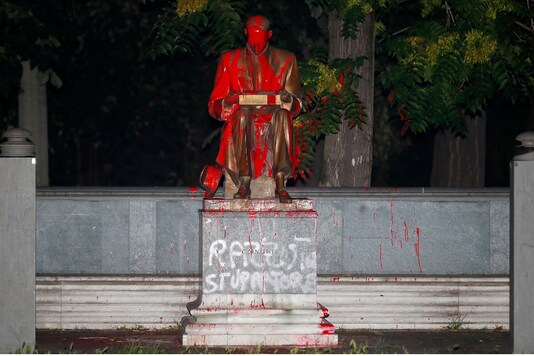 Protestors Demand Removal of Italian Journalist's Statue Who Had ...