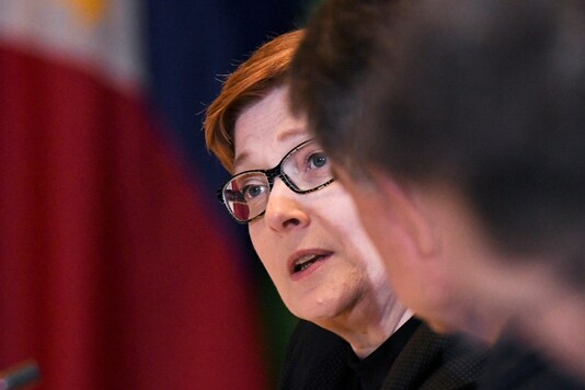 File photo of Australian Foreign Minister Marise Payne (Image: REUTERS)