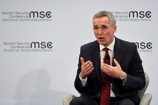 NATO Secretary General Jens Stoltenberg speaks during a panel discussion at the annual Munich Security Conference in Germany February 15, 2020. (Image: REUTERS)