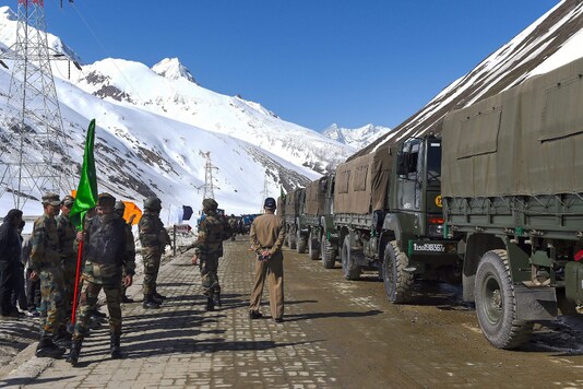 The fighting at Galwan started after Indian troops dismantled a Chinese tent sent up close to the mouth of the Galwan river. (Representative image) 