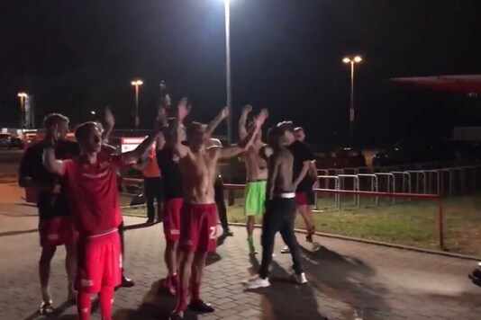 Fans Sing In Trees From Outside Stadium As Union Berlin Seal Bundesliga Survival