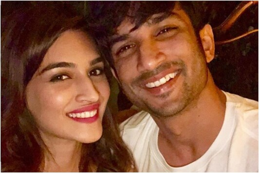 Kriti Sanon and Sushant Singh Rajput 