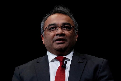 Nissan Motor COO Ashwani Gupta speaks during a news conference at Nissan Motor headquarters in Yokohama, Japan, December 2, 2019. REUTERS/Kim Kyung-Hoon/Files