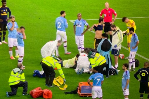 Eric Garcia injury (Photo Credit: Twitter)