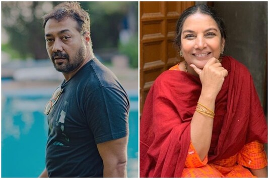 Anurag Kashyap and Shabana Azmi