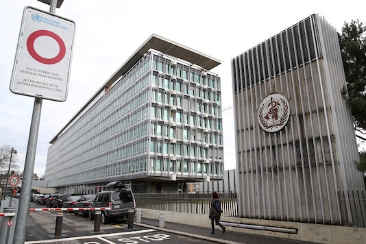 A logo is pictured on the headquarters of the World Health Orgnaisation (WHO). (Reuter) A logo is pictured on the headquarters of the World Health Orgnaisation (WHO). (Reuter)