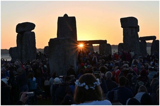 Summer solstice celebrations at the Stonehenge attracts pagans, druids and party-goers from across the world | Image credit: AFP (Representational) 