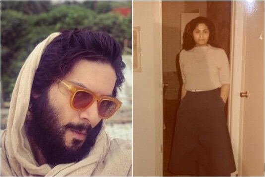 Ali Fazal (L), Uzma Saeed (R)