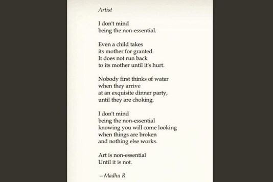Poet Pens Moving Poem on Importance of Artists after Survey Deems Art 'Non-essential'