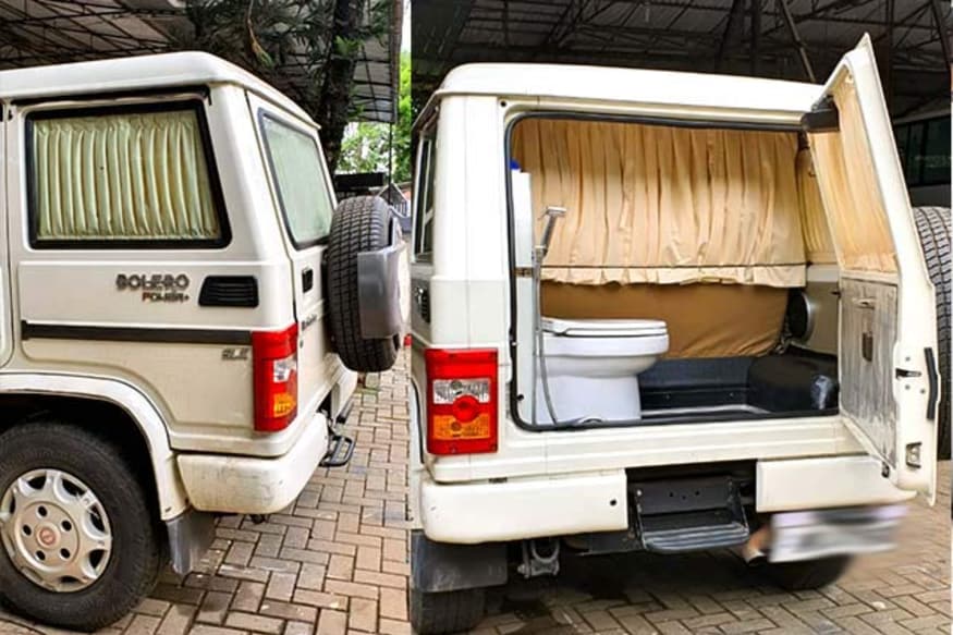 This Mahindra Bolero With In Built Toilet Could Be Your Next Camping Companion