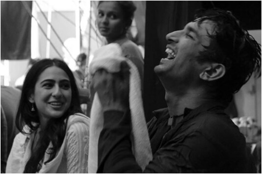 Sara Ali Khan and Sushant Singh Rajput