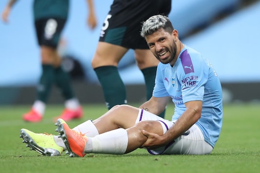 Manchester City S Sergio Aguero Sent To Spain For Check On Knee Injury
