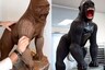 Video: Pastry Chef Makes Four Feet Tall Chocolate Gorilla in Las Vegas