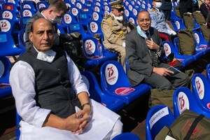 Rajnath Singh Attends Victory Day Parade in Moscow