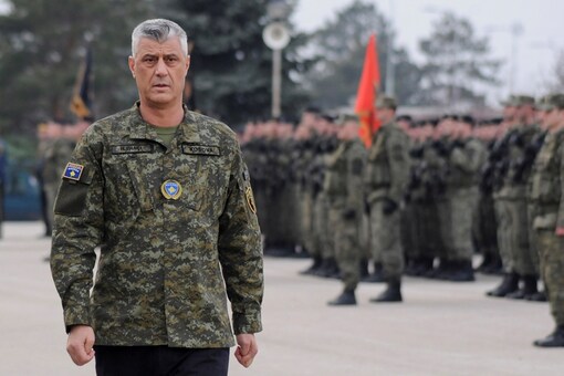 File photo of Kosovo's President Hashim Thaci (Image: Reuters)