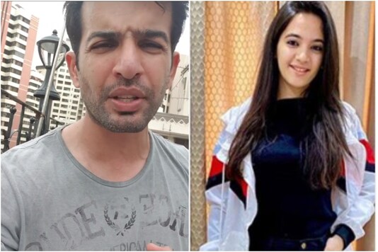 Jay Bhanushali (L), Siya Kakkar (R)