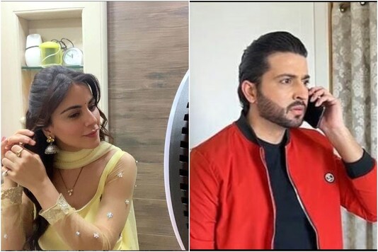 Kundali Bhagya actors Shraddha Arya and Dheeraj Dhoopar.