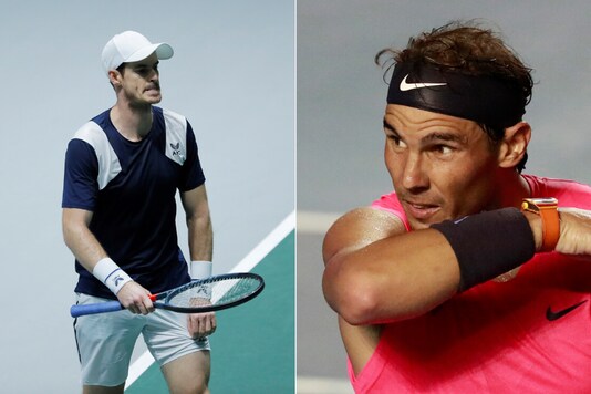 Rafael Nadal (R) and Andy Murray (Photo Credit: Reuters)