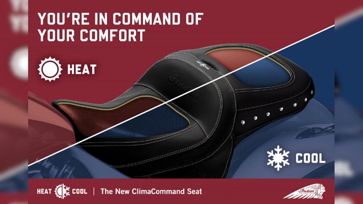 Indian Motorcycle's New Seat With Air Conditioner is Just What