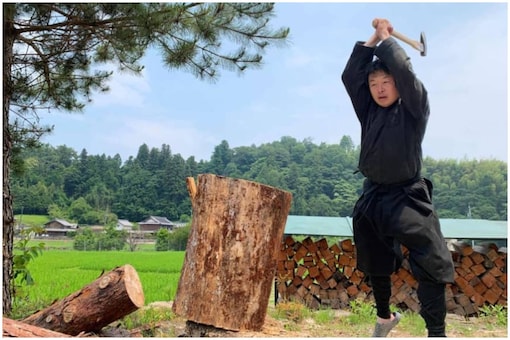 Genichi Mitsuhashi just became the first ever person to graduate with a degree in Ninja studies from Japan | Image credit: AFP