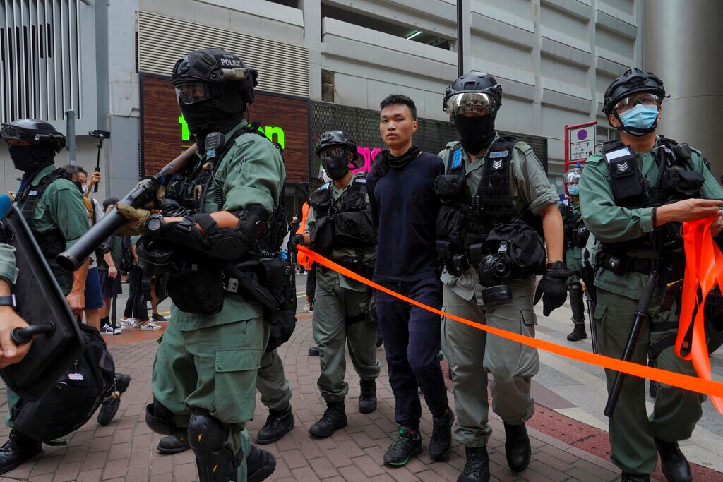 Hong Kong Police Make First Arrests Under New Security Law News18