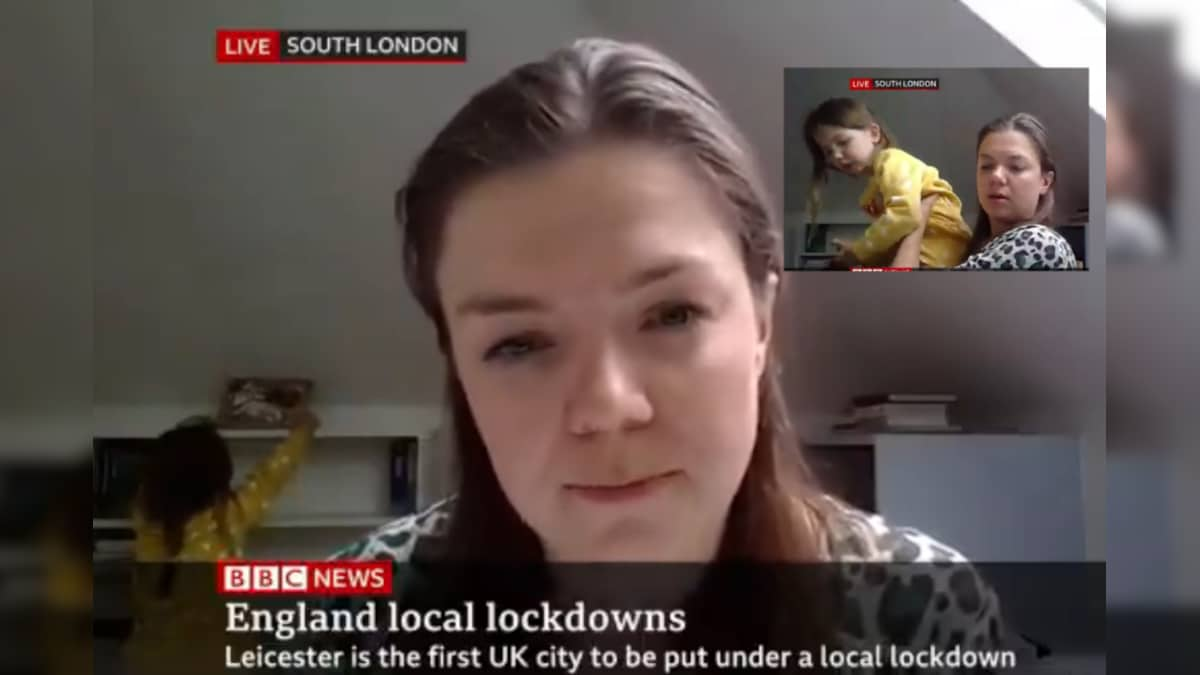 'Mummy, What's His Name?' Expert’s Daughter Crashes Live BBC Interview in Most WFH Moment