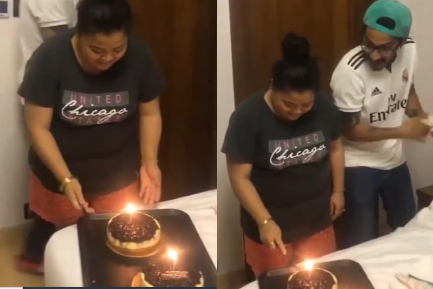 Bharti Singh's Son, Laksh Cuts Cocomelon-Themed Cake On Six Month Birthday,  Dons 'Kurta-Pyjama'