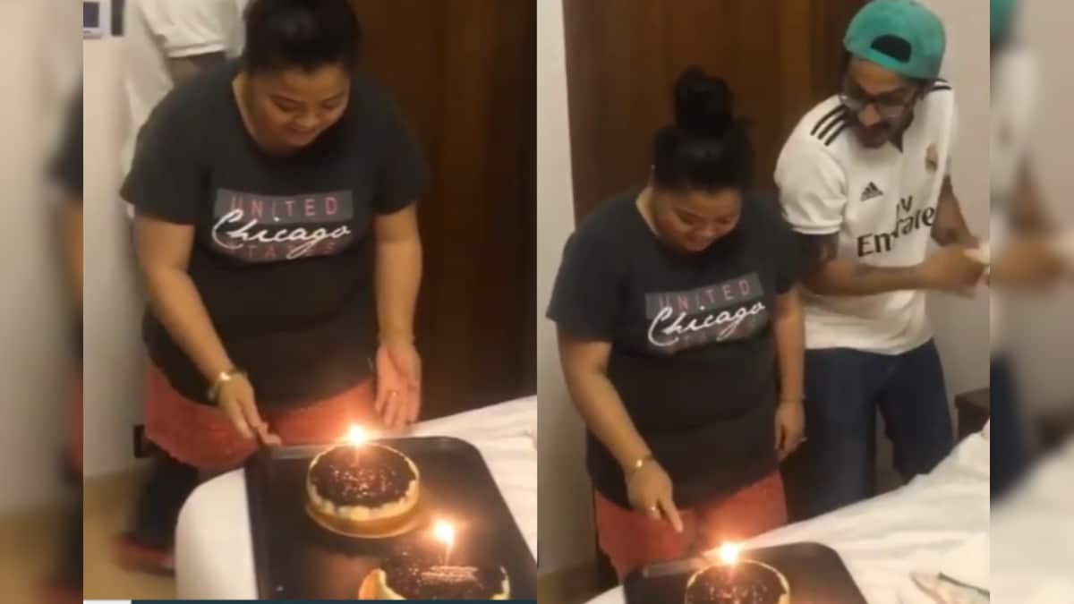 Bharti Singh Celebrates Birthday With Husband Haarsh Limbachiyaa See Video
