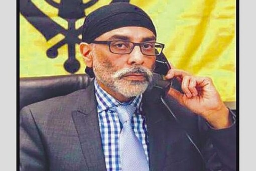 File photo of  Gurpatwant Singh Pannun. (Credit: twitter) 