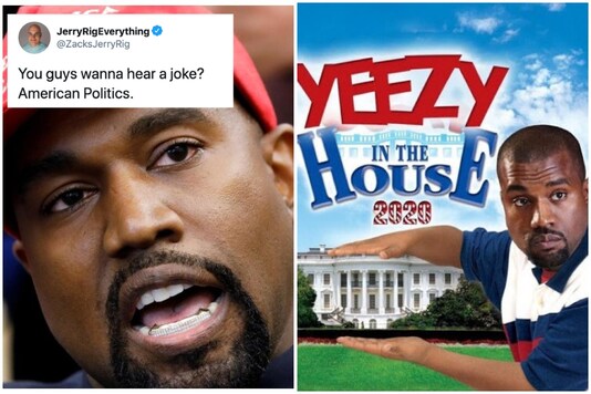 Jesus Wept Kanye West S Bid For Us Presidency Unleashes Memes On Twitter