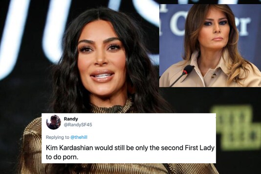 Kim Kardashian Getting Fucked - Kanye West May Run for POTUS but Sexist Twitter is Busy Trashing Kim  Kardashian and Melania