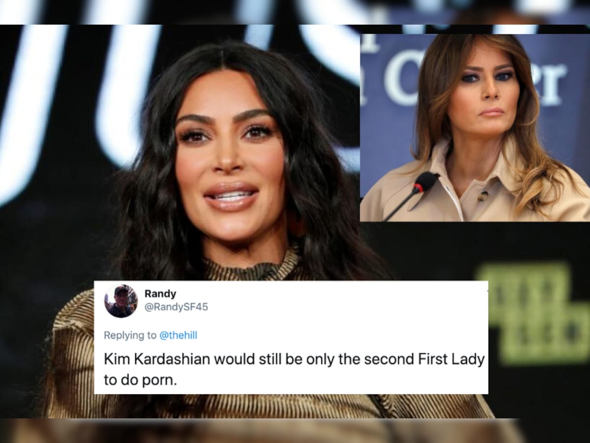 Kim Kardashian Ducking Vedios - Kanye West May Run for POTUS but Sexist Twitter is Busy Trashing Kim  Kardashian and Melania