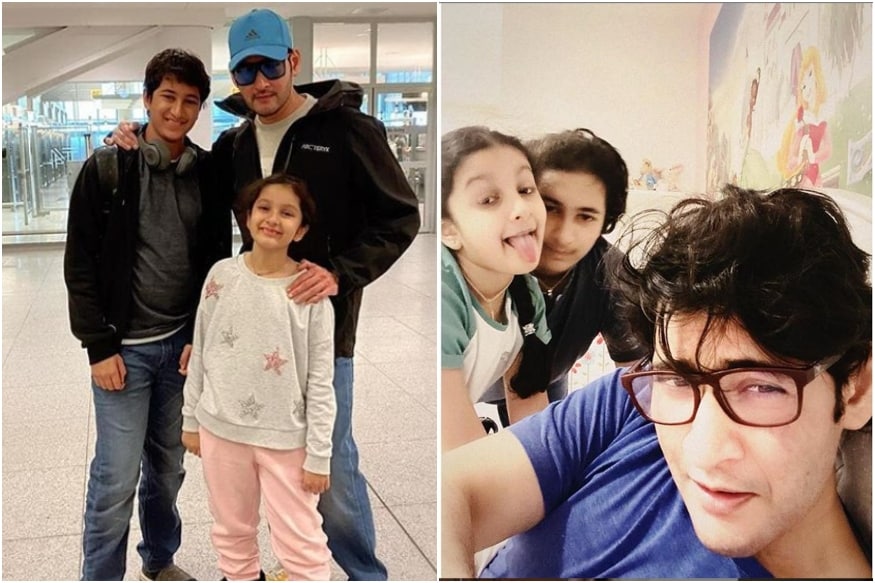 Mahesh Babu Shares His '3 Worlds' in One Picture with Kids Sitara and ...